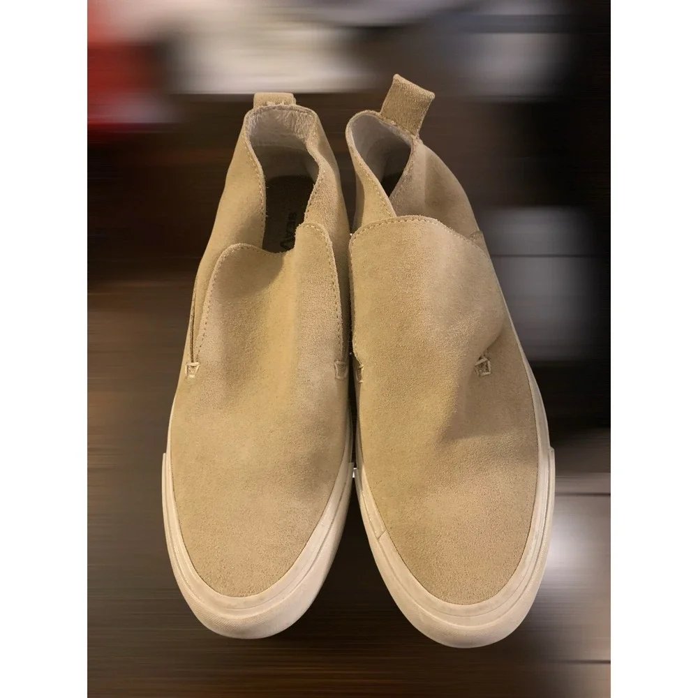 SEAVEES SEA VEES Huntington Women's‎ Suede Cream New No Tag Size 9.5